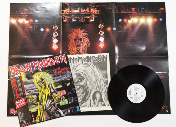 Iron Maiden Killers, EMI japan, LP Promo