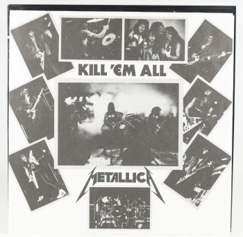 Metallica Kill'Em All, Elektra usa, LP Promo