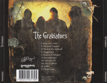 The Graviators The Graviators, Transubstans records sweden, CD