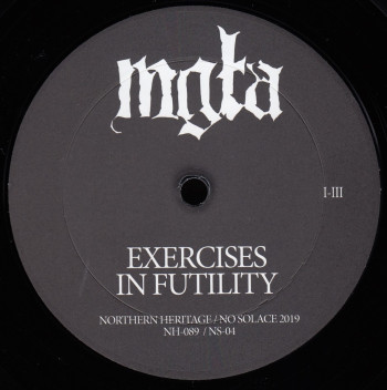 Mgła Exercises In Futility, Northern Heritage, No Solace poland, LP
