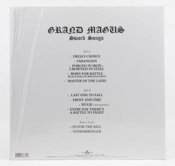 Grand Magus Sword Songs, Nuclear Blast europe, LP