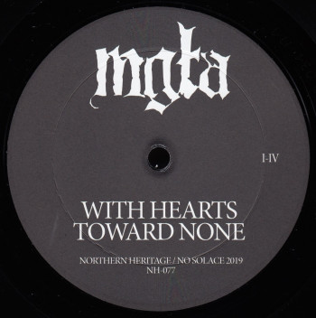 Mgła With Hearts Toward None, Northern Heritage, No Solace finland, LP