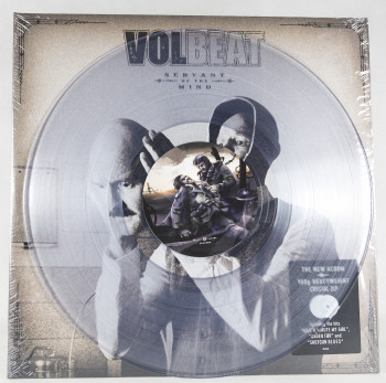 Volbeat Servant Of The Mind, Vertigo/Universal europe, LP Crystal clear