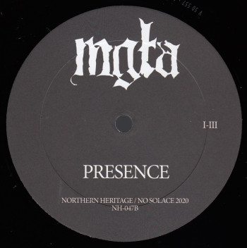 Mgła Presence / Power And Will, Northern Heritage, No Solace poland, LP