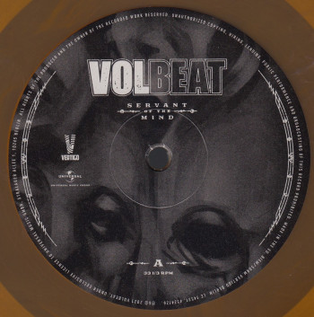 Volbeat Servant Of The Mind, Vertigo/Universal europe, LP transparent orange/purple marble