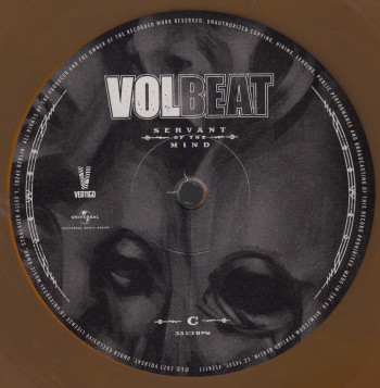 Volbeat Servant Of The Mind, Vertigo/Universal europe, LP transparent orange/purple marble