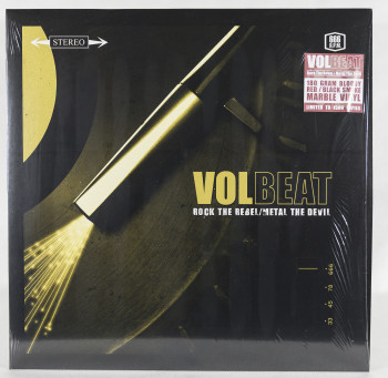Volbeat Rock The Rebel / Metal The Devil, Mascot Records europe, LP red/black marble