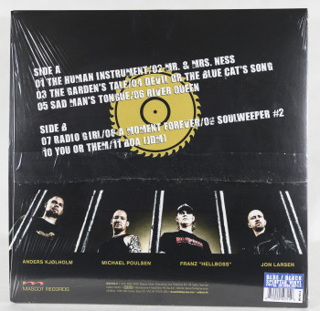 Volbeat Rock The Rebel / Metal The Devil, Mascot Records europe, LP blue/black splatter