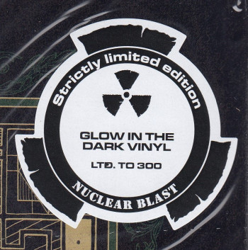 The Halo Effect Days Of The Lost, Nuclear Blast europe, LP Glow in the dark