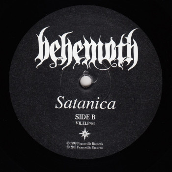 Behemoth Satanica, Peaceville united kingdom, LP