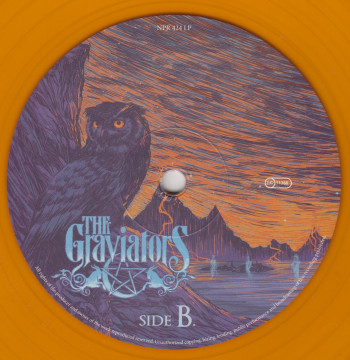 The Graviators Evil Deeds, Spinning Goblin Productions, Napalm Records austria, LP orange