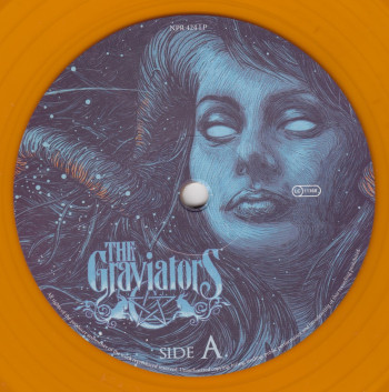 The Graviators Evil Deeds, Spinning Goblin Productions, Napalm Records austria, LP orange
