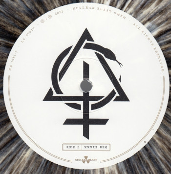Behemoth Opvs Contra Natvram, Nuclear Blast europe, LP White/Black/Gold Splatter