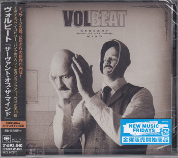 Volbeat Servant Of The Mind, Sony Music japan, CD Promo