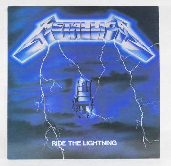 Metallica Ride The Lightning, Music For Nations france, LP