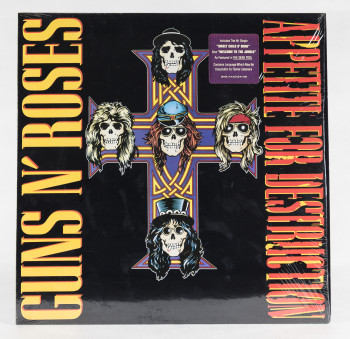 Guns N' Roses Appetite For Destruction, Geffen Records usa, LP