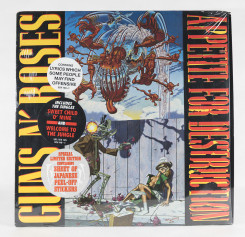 Guns N' Roses Appetite For Destruction, Geffen Records europe, LP