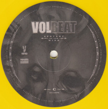 Volbeat Servant Of The Mind, Republic Records usa, LP