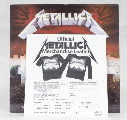 Metallica Master Of Puppets, Roadrunner holland, LP