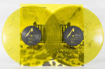 Metallica 72 Seasons, Blackened/Universal europe, LP Yellow/Black Marbled