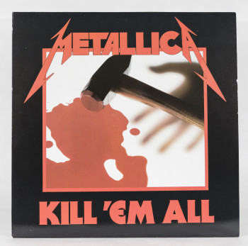 Metallica Kill'Em All, Music For Nations france, LP