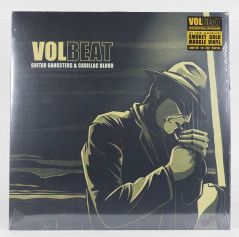 Volbeat Guitar Gangsters & Cadillac Blood, Mascot Records europe, LP Smokey gold marbled