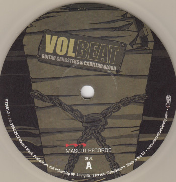 Volbeat Guitar Gangsters & Cadillac Blood, Mascot Records europe, LP glow in the dark