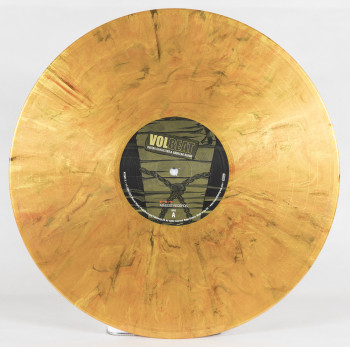 Volbeat Guitar Gangsters & Cadillac Blood, Mascot Records europe, LP Shiny gold marbled