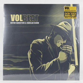 Volbeat Guitar Gangsters & Cadillac Blood, Mascot Records europe, LP Shiny gold marbled