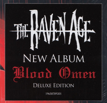 The Raven Age Blood Omen, Music For Nations united kingdom, LP red/black splatter