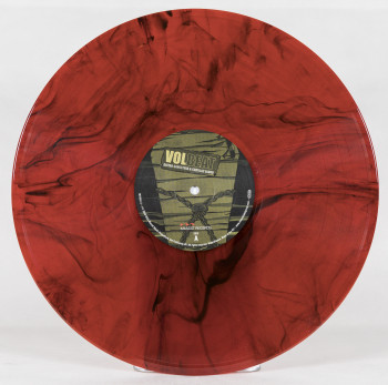 Volbeat Guitar Gangsters & Cadillac Blood, Mascot Records europe, LP red/black smoked marbled