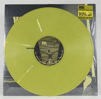 Volbeat Guitar Gangsters & Cadillac Blood, Mascot Records europe, LP Bronze/black yellow splatter