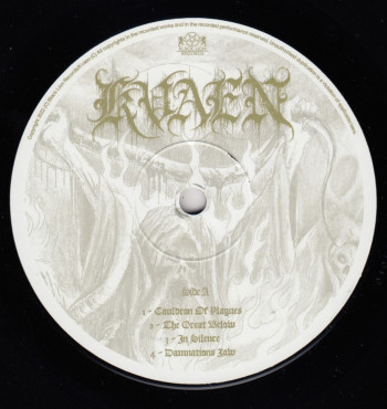 Kvaen The Great Below, Black Lion Records sweden, LP