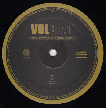 Volbeat Outlaw Gentlemen & Shady Ladies, Republic Records usa, LP