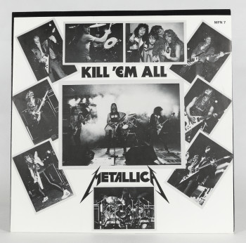 Metallica Kill'Em All, Music For Nations france, LP