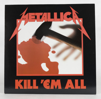 Metallica Kill'Em All, Music For Nations france, LP