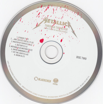 Metallica Through The Never, Blackened/Vertigo germany, CD