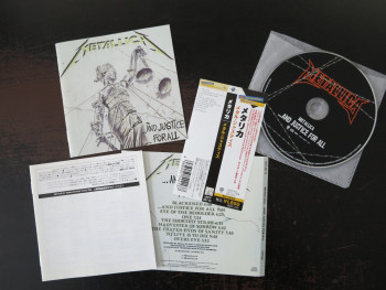 Metallica ...And Justice For All, Universal japan, CD