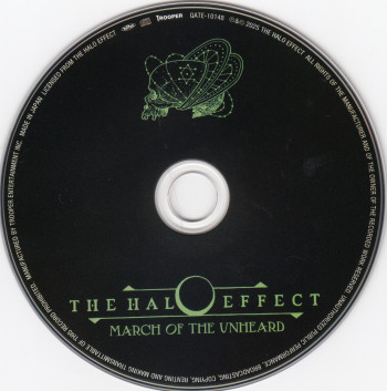 The Halo Effect March Of The Unheard, Trooper Entertainment japan, CD