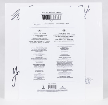Volbeat God of Angels Trust, Optimal Media GmbH europe, LP Test Pressing