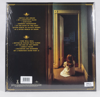 Volbeat God of Angels Trust, Vertigo europe, LP transparent petrol