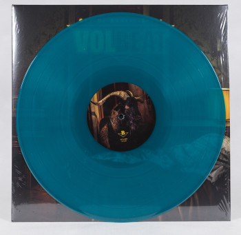 Volbeat God of Angels Trust, Vertigo europe, LP transparent petrol