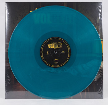 Volbeat God of Angels Trust, Vertigo europe, LP transparent petrol