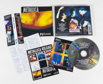 Metallica Reload, Sony japan, CD Promo