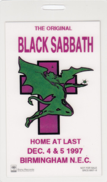 Black Sabbath Reunion, Sony japan, CD Promo