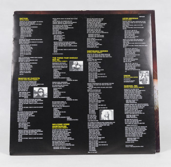 Metallica Master Of Puppets, Music For Nations united kingdom, LP