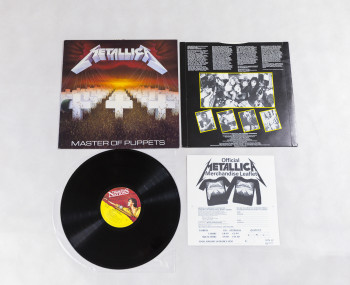 Metallica Master Of Puppets, Music For Nations united kingdom, LP