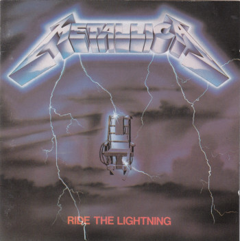 Metallica Ride The Lightning, Music For Nations united kingdom, CD