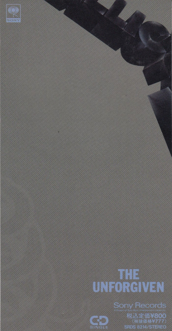 Metallica The Unforgiven, Sony japan, 3"