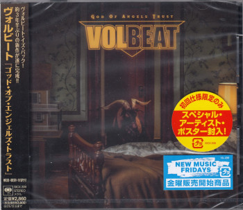 Volbeat God of Angels Trust, Sony japan, CD Promo